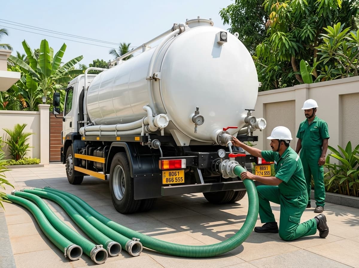 Septic Tank Cleaning - Deepam Cleaning